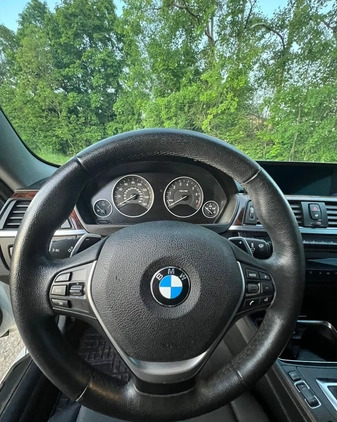 BMW Seria 4 cena 86000 przebieg: 186550, rok produkcji 2014 z Rybnik małe 254